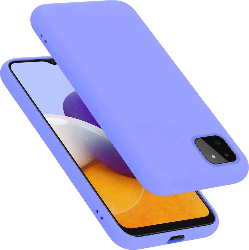 Cadorabo Cover Morbida per Samsung A22 5G - Protezione Viola per Famiglia