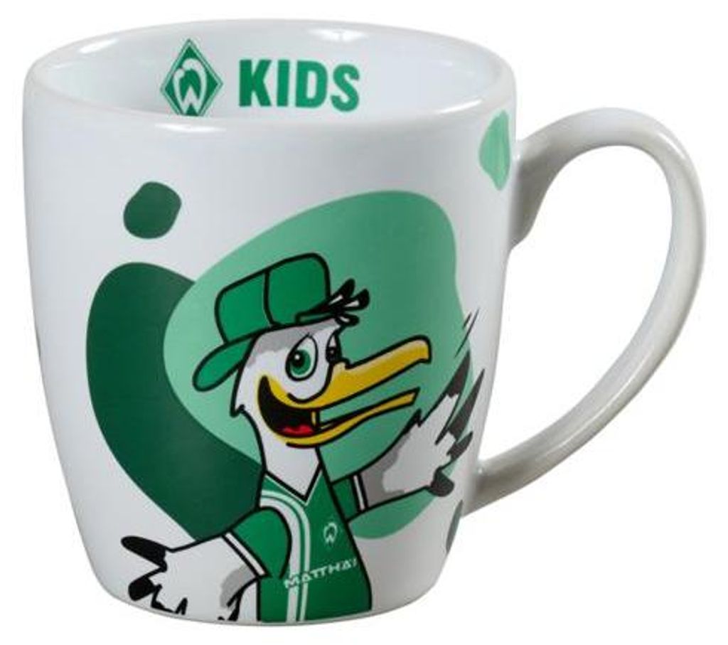 SV Werder Bremen Kinder Tasse Toni Produktbild 