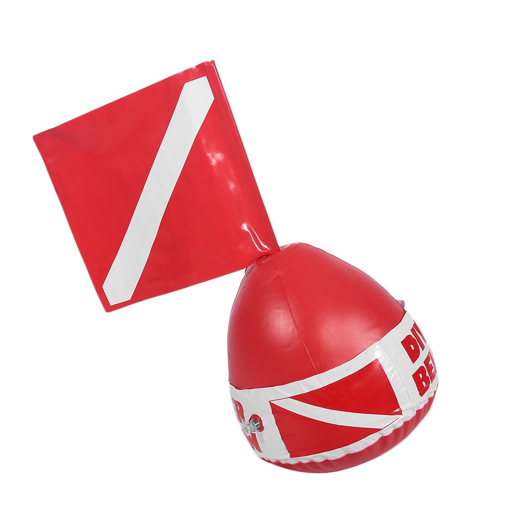 Tauchboje Ball, PVC-Tauchboje Ball, Tauchmarkierungsball, Tauchsignalschwimmer, Tauchboje aufblasbar