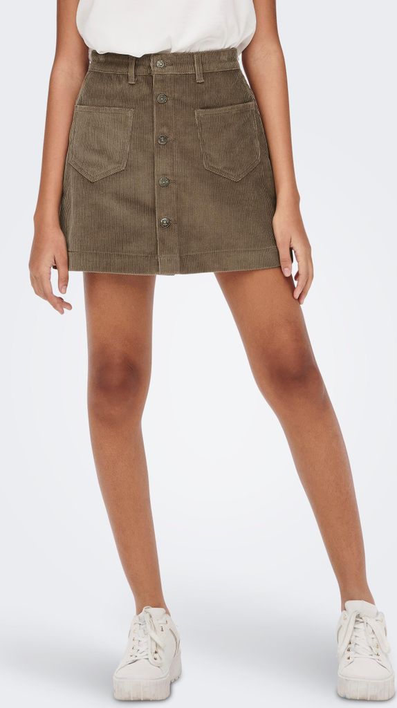 Mini Cord Rock mit Knopfleiste ONLAMAZING | M