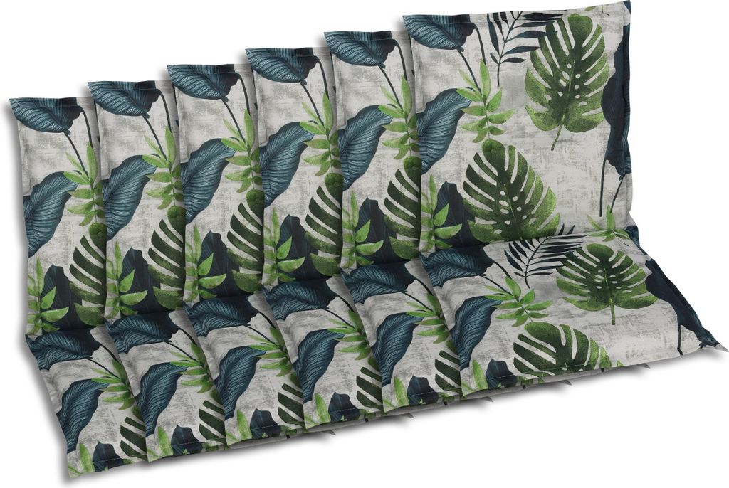 GO-DE Textil, Sesselauflage Niederlehner, 6er-Set, Farbe: Produktbild 