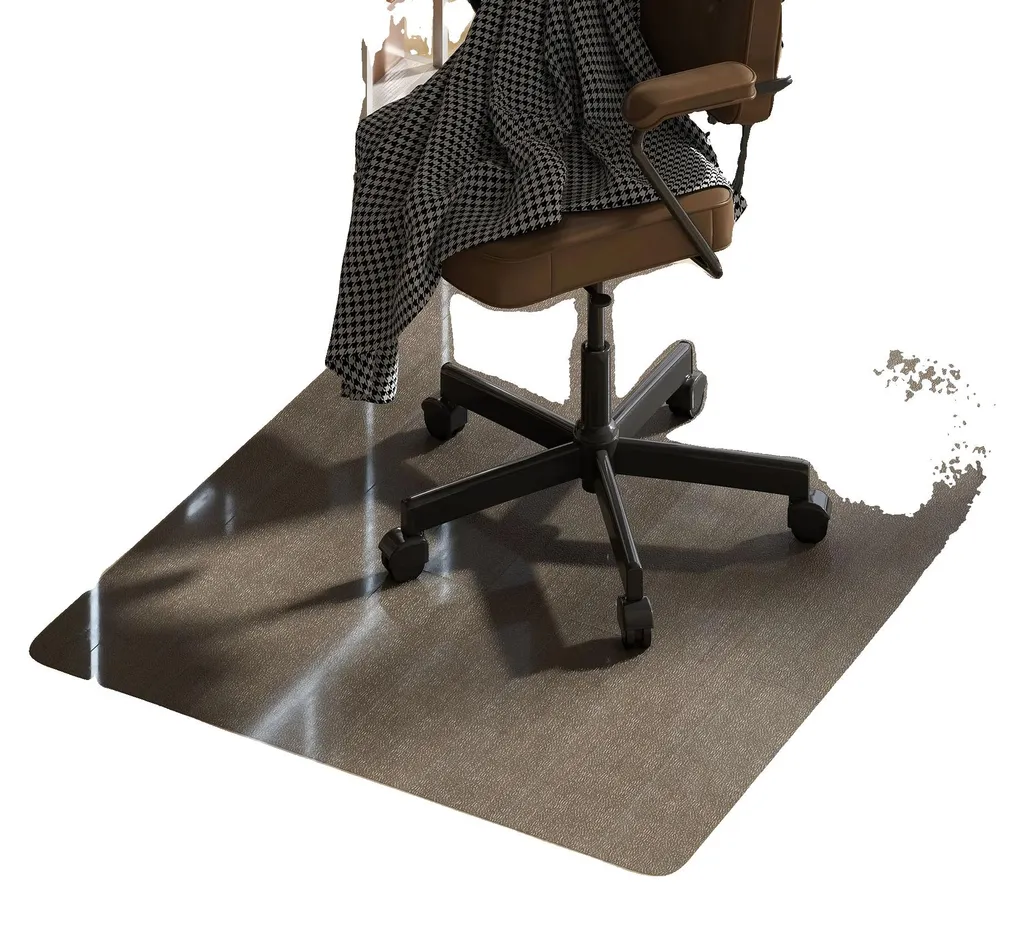 Tapis de protection sol en PVC noir résistant 91 x 152 cm - Modèle Pro