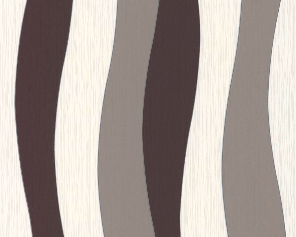 Livingwalls Tapete Daniel Hechter, braun, creme, metallic, Produktbild 