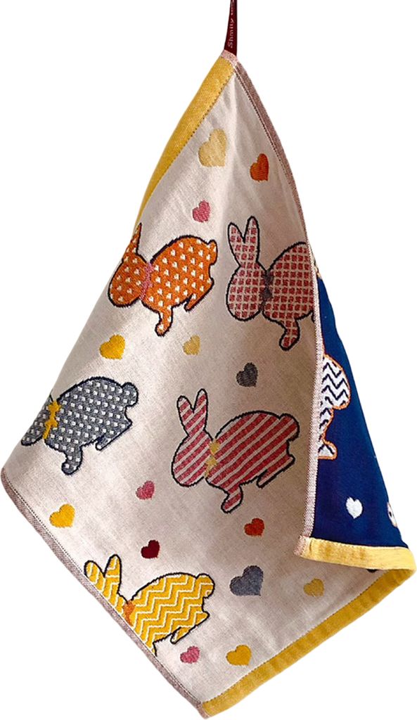 Babytuch Weiche Haut-Touch 4-layer bequeme nicht reizende Reinigung der Haut Baumwolle Verschiedene Drucke Gesicht Handtuch für Kindergarten-D