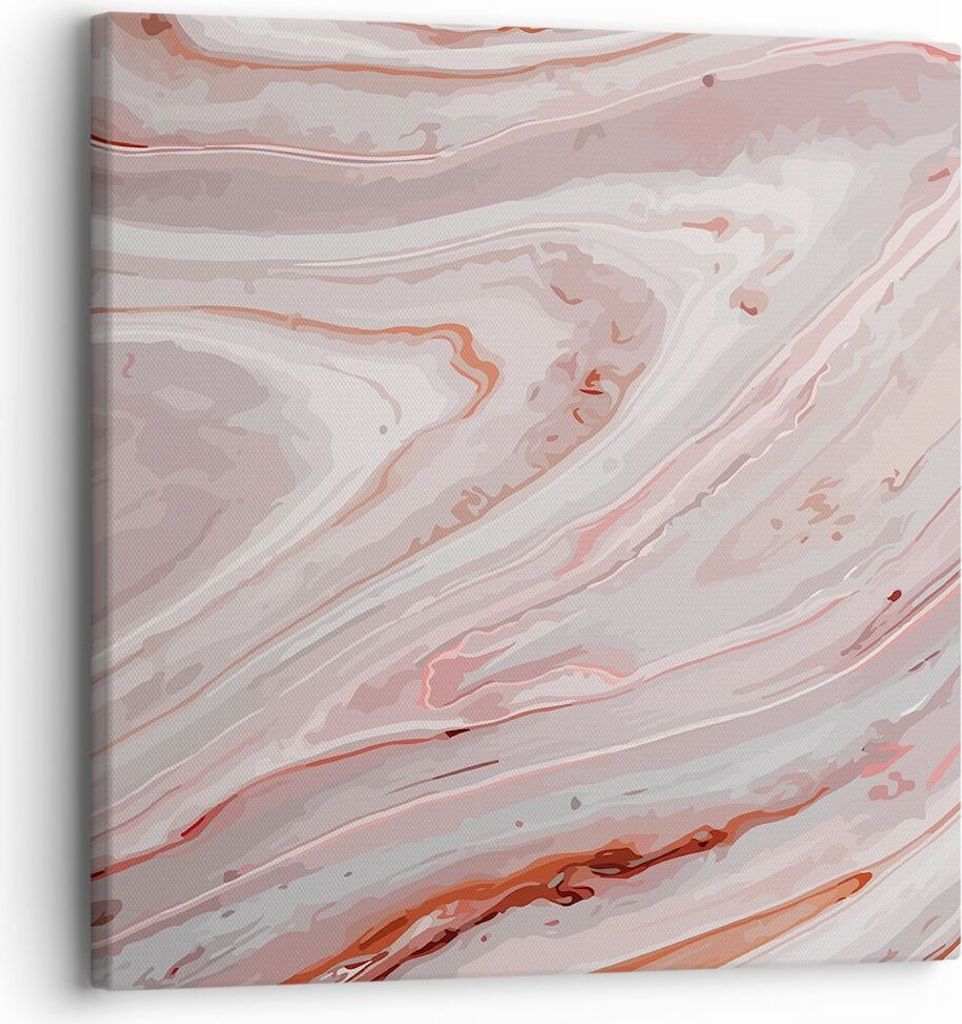 Bild auf Leinwand - Leinwandbild - Abstraktion modern - 30x30cm - Wand Bild - Wanddeko - Wandbilder - Leinwanddruck - Bilder - Kunstdruck - Wanddek...