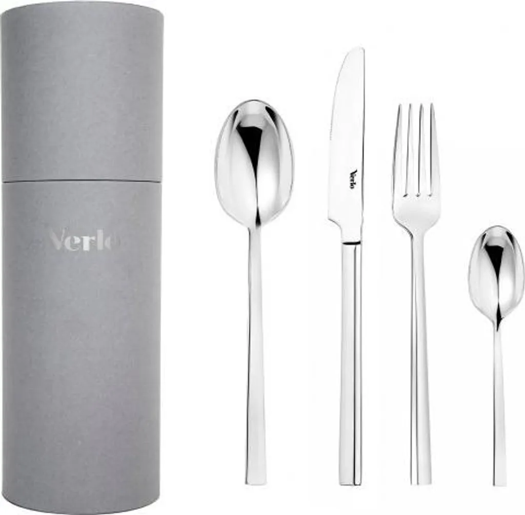 Set Posate Professionali VERLO ELGADO 24 Pezzi - Acciaio 18/10 Top