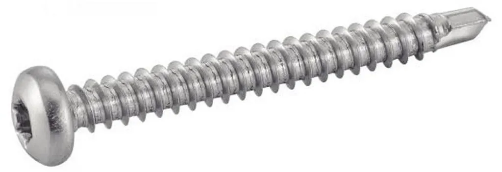 Vis Autoperceuses Torx Six Lobes Acier Zn 3.9 x 38 mm D-Work DIN 7504M - 500u