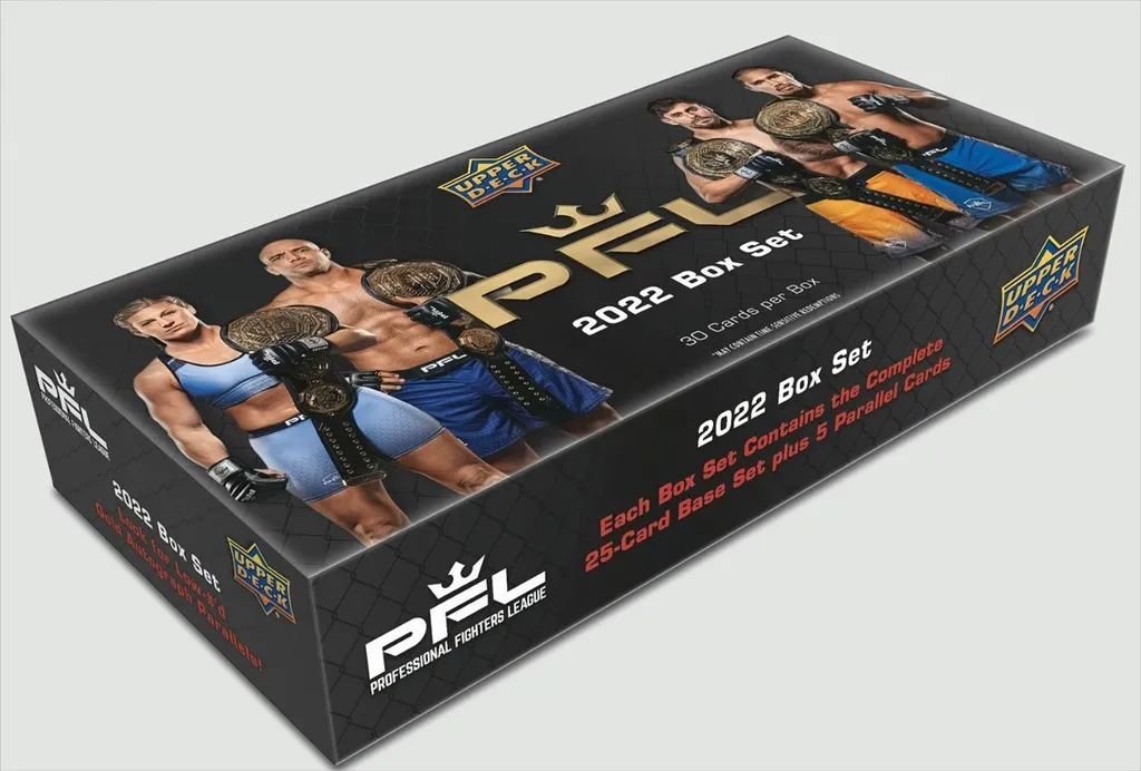 Coffret PFL 2022 Edition Premium - Cartes de combattants MMA et stats