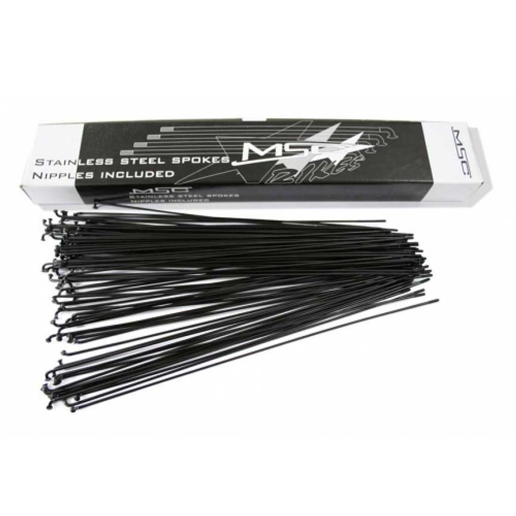 Msc Round Light Spokes 2-1.5-2 Mm 100 Units White 254 mm