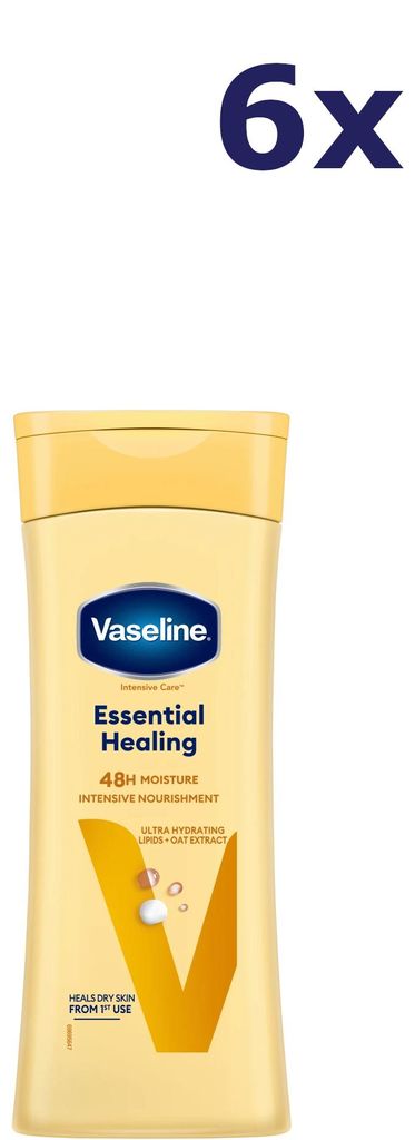 6x Vaseline Intensive Care Essential Healing Bodylotion 400ML