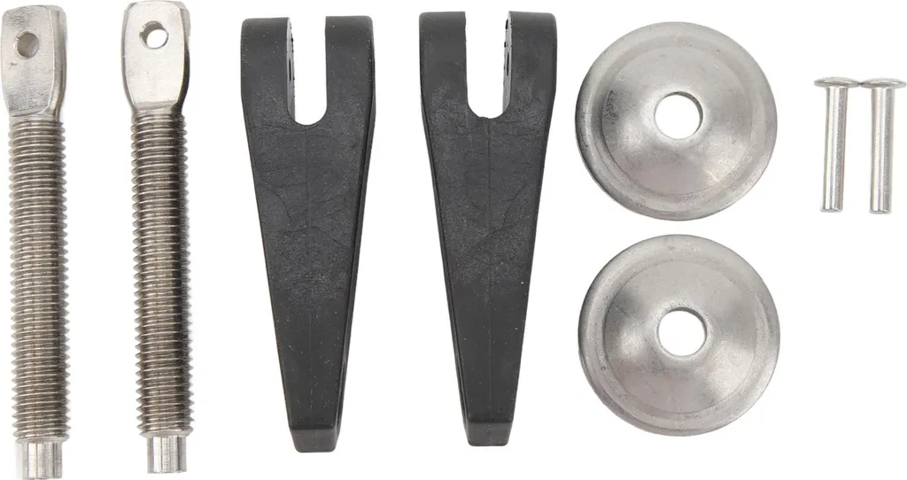 2 Set Morsetto Maniglia Assy Vite 6G1 4311600 per Fuoribordo 2hp 2SH