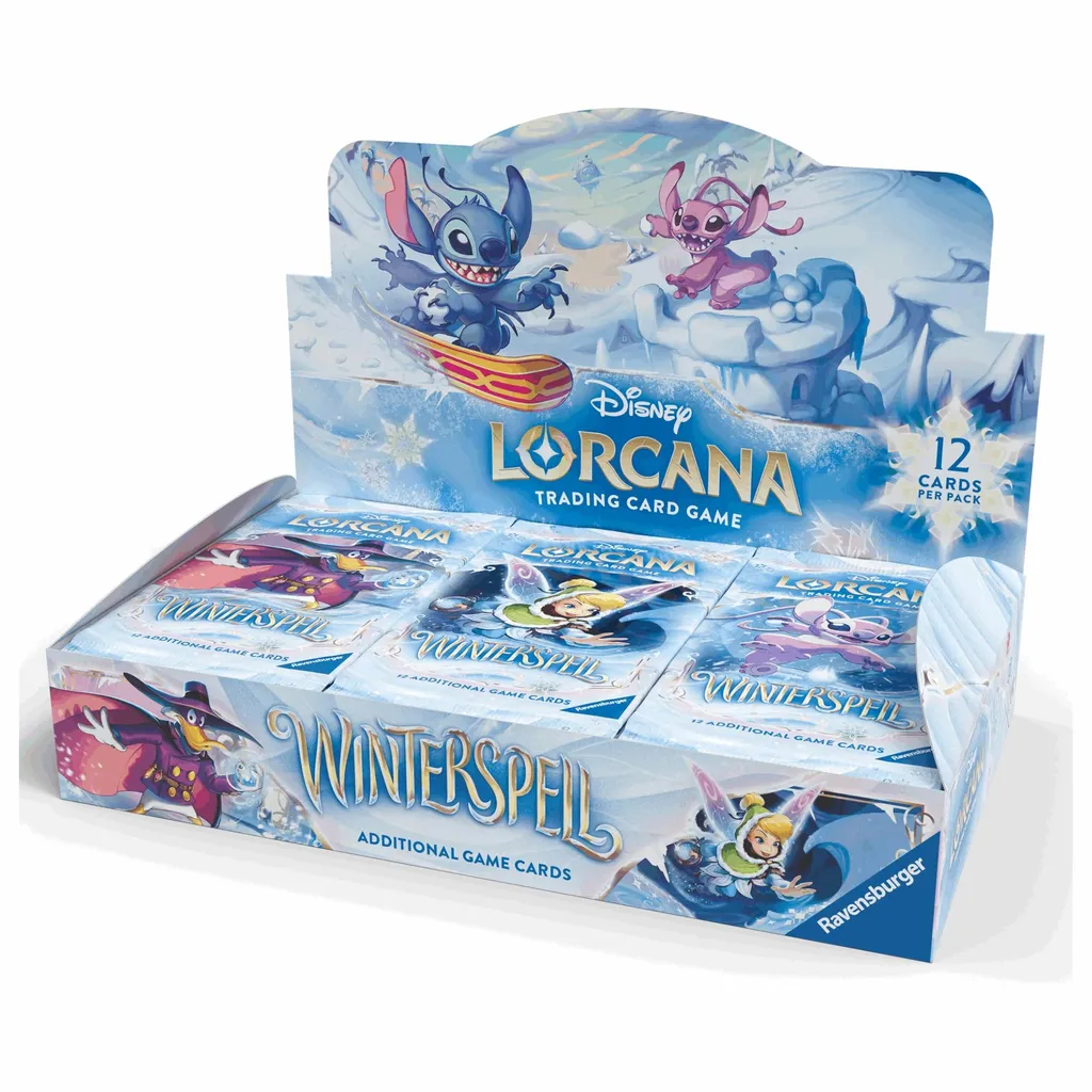 Pack de 24 Boosters Disney Lorcana Winterspell pour Joueurs et Deck TCG