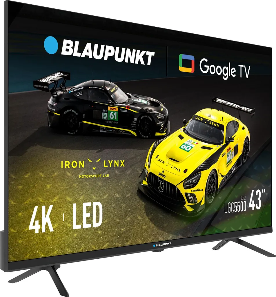 TV 43 pouces Blaupunkt 43UGC5500S Idéale pour Netflix et Gaming en 4K