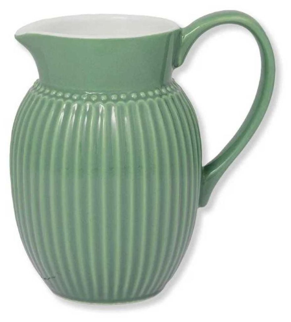 Brocca in porcellana Alice Dusty Green piccola Immagine del prodotto 