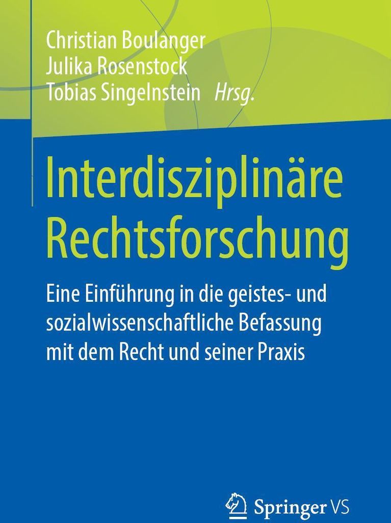 Interdisziplinäre Rechtsforschung