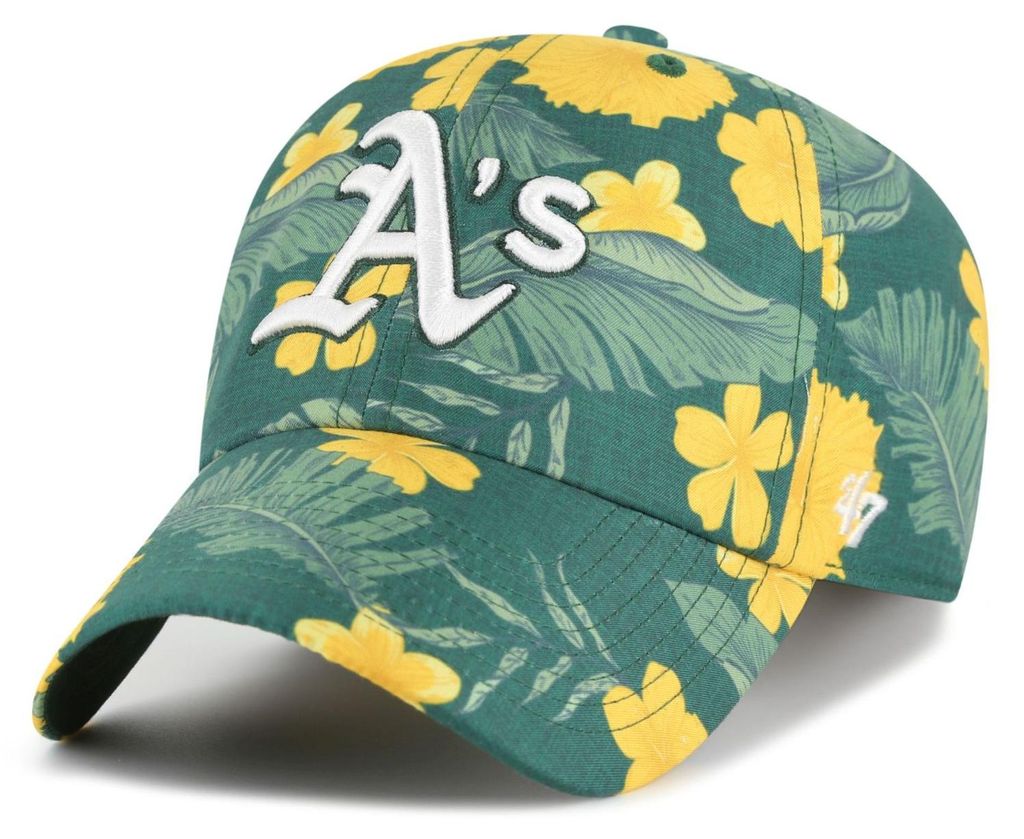 '47 Brand MLB Cap Oakland Athletics BEACH SIDE '47 Clean Up Green