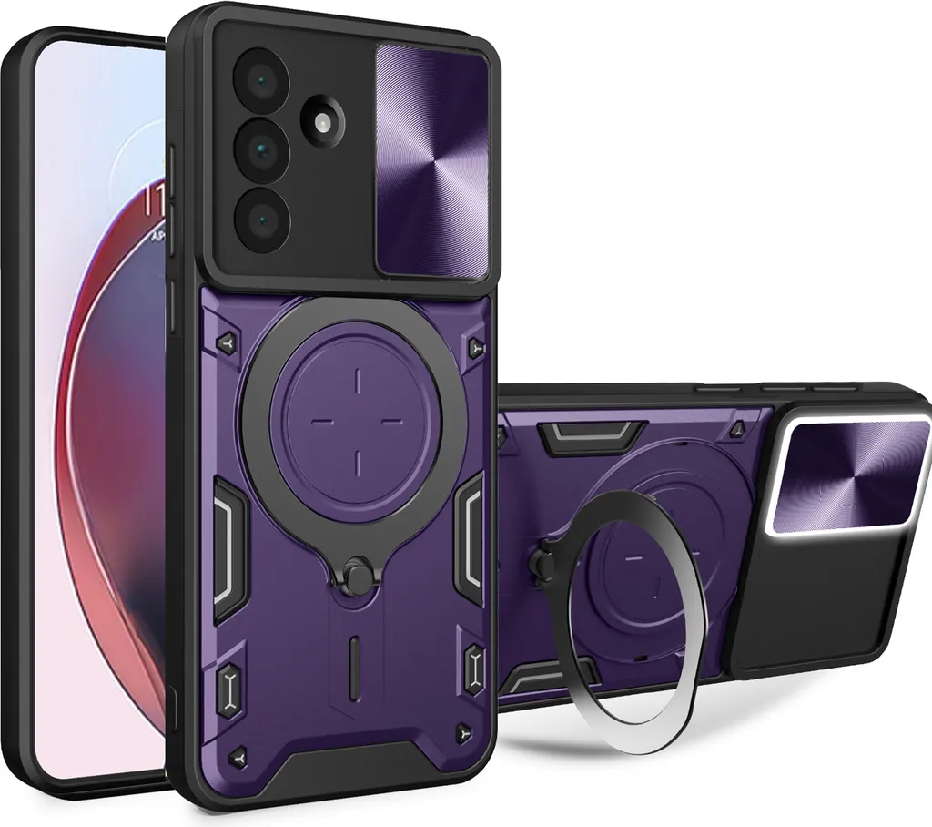 Custodia Viola per Samsung A36 - Sicura per Bambini e Sport