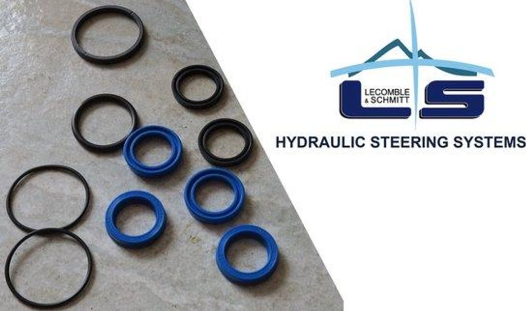 L&S Dichtungssatz mit Endkappen für hydraulischen Lenkzylinder VHM 226