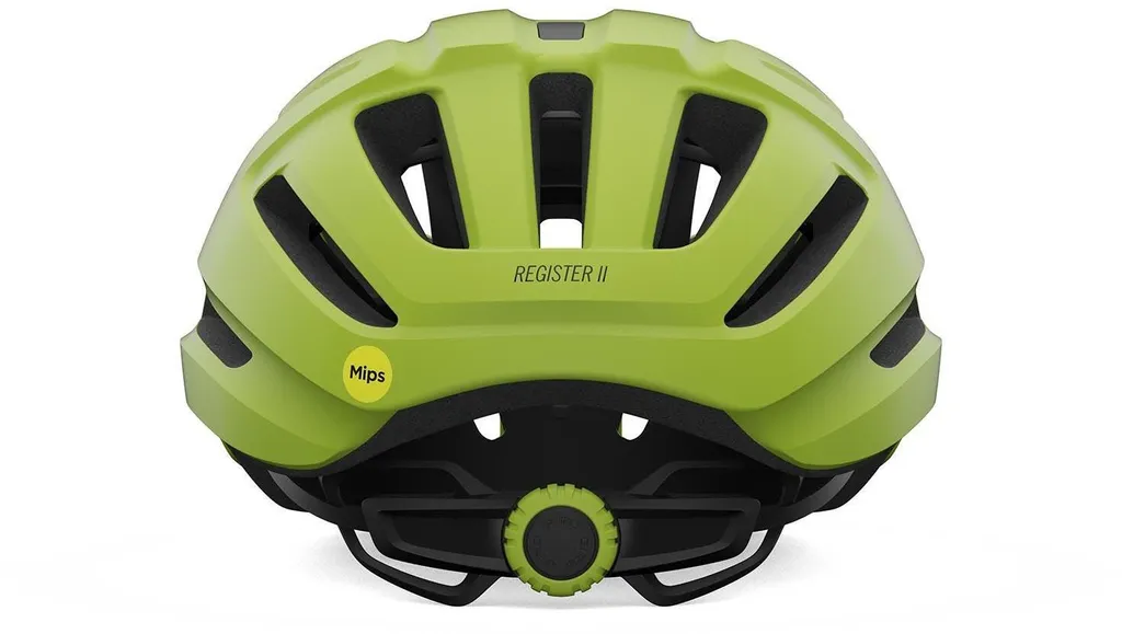 Protégez votre tête avec le Casque Giro Register II Mips Vert Citron Mat - 3