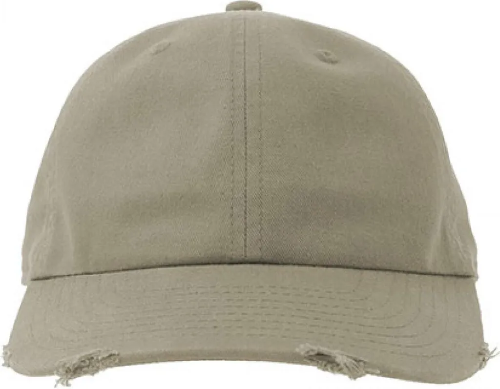 Berretto Atlantis DHDS Grigio: Cotone Organico e Stile Distressed
