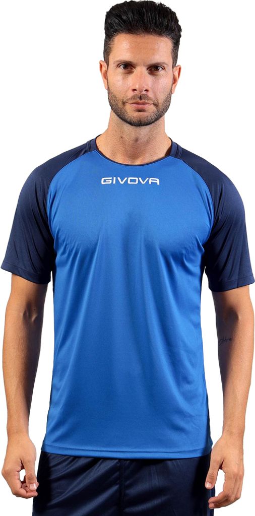 Sport t-shirt givova capo royal-navy blue m