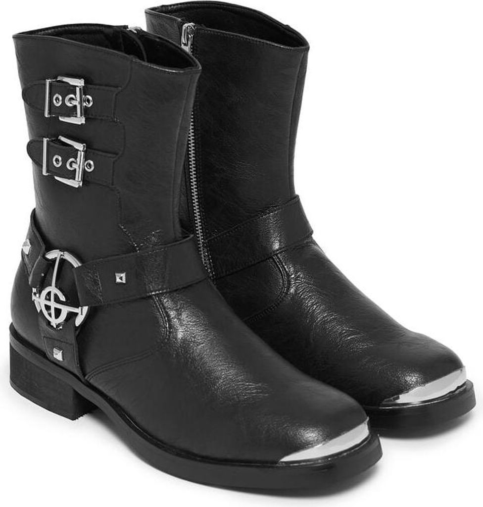 KOI Bikerboot Herren Ghost - Nameless Ghouls Men's Stacked Biker schwarz EU42