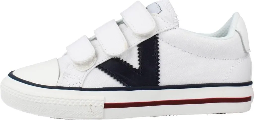 Baskets Blanches Victoria 1065163n Enfant : Chaussures Robustes et Faciles à Nettoyer