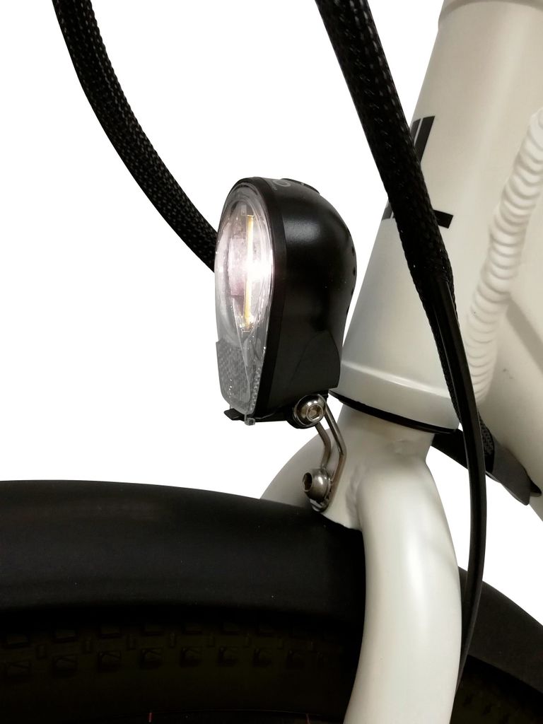 E-Bike 27,5 "Alu Urban/Trekking Bike Voga Bianco 10,4Ah Produktbild 4