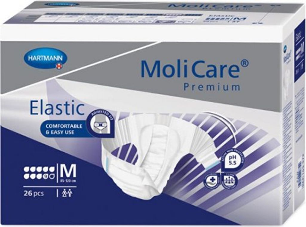 Premium Elastic 9 kapek vel. M savost 3521 ml 26 ks Obrázek produktu 
