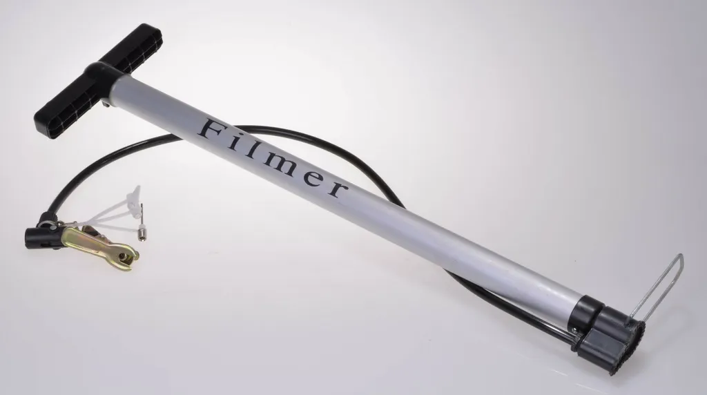 Pompe à air de vélo Filmer 45.113 en aluminium - Qualité supérieure