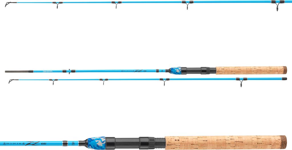 DAIWA Ninja X Kids, 1,6m, 5,25ft, 10-30g, 2 Teile, Spinning Produktbild 