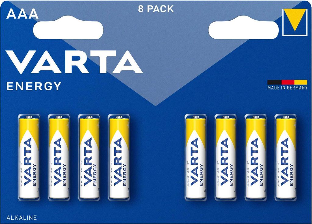 Varta BV-Energy 8 AAA, Baterie na jedno použití, AAA, Obrázek produktu 