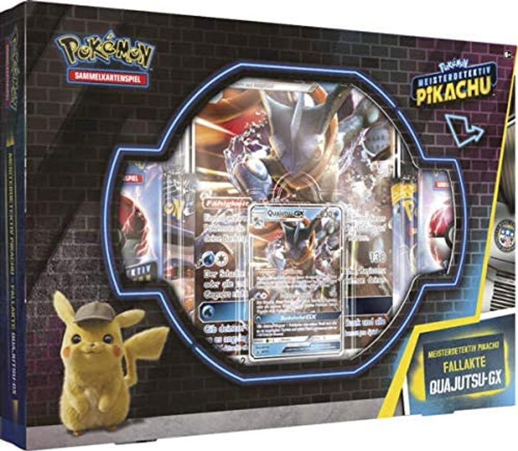 Pokémon Pokémon - Pikachu Movie Quajutsu-GX Pin-Box (DE)