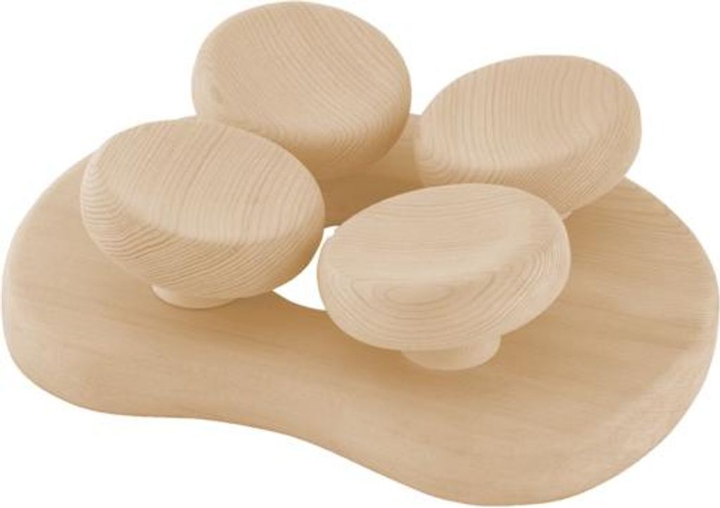 Sentiotec Ergonomische Kopfstütze Sauna Kopfstütze Ergonomisch aus Espe