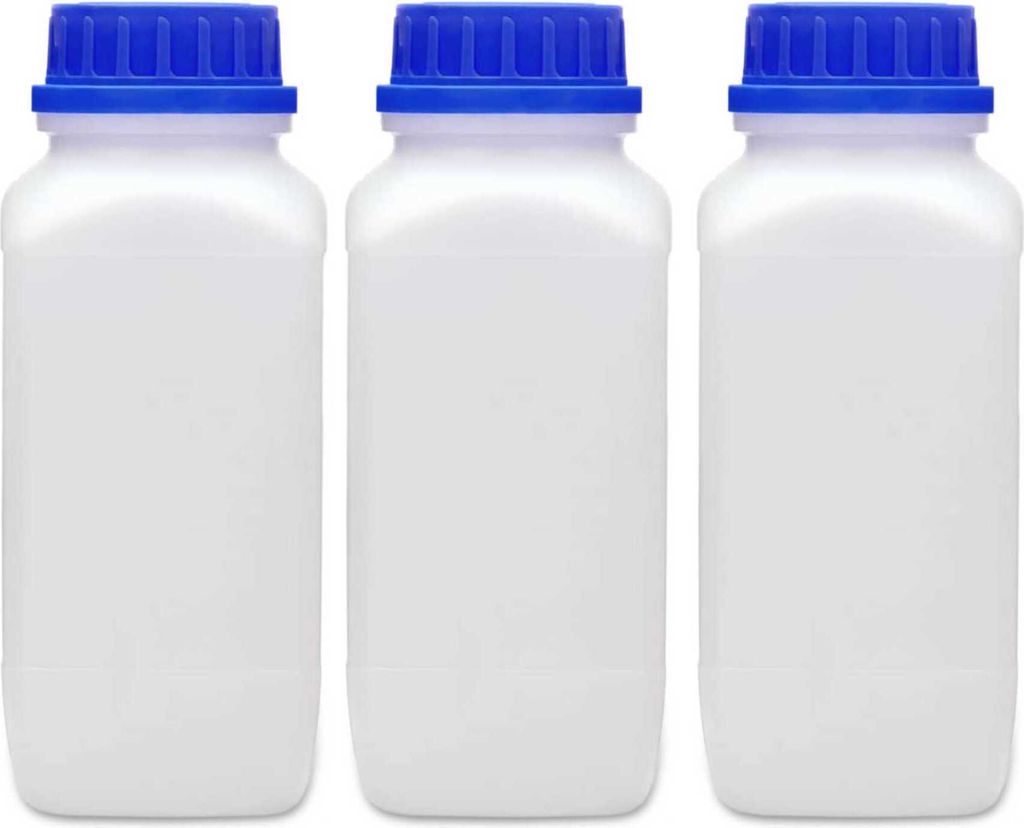1000 ml Weithalsflasche mit Schraubverschluss Produktbild 