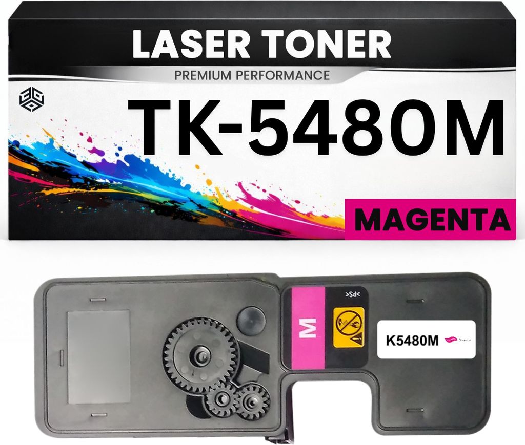 Toner TK-5480M Magenta hochwertige Kyocera alternative TK5480M Premium & für Kyocera ECOSYS PA2101cwx, PA2101cx, MA2101cfx, MA2101cwfx
