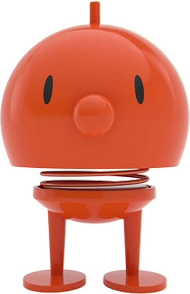 Hoptimist Bumble, Groß, Junge mit Fröhlichen Augen, Deko- / Spielidee, Kunststoff, Orange, 2002-30