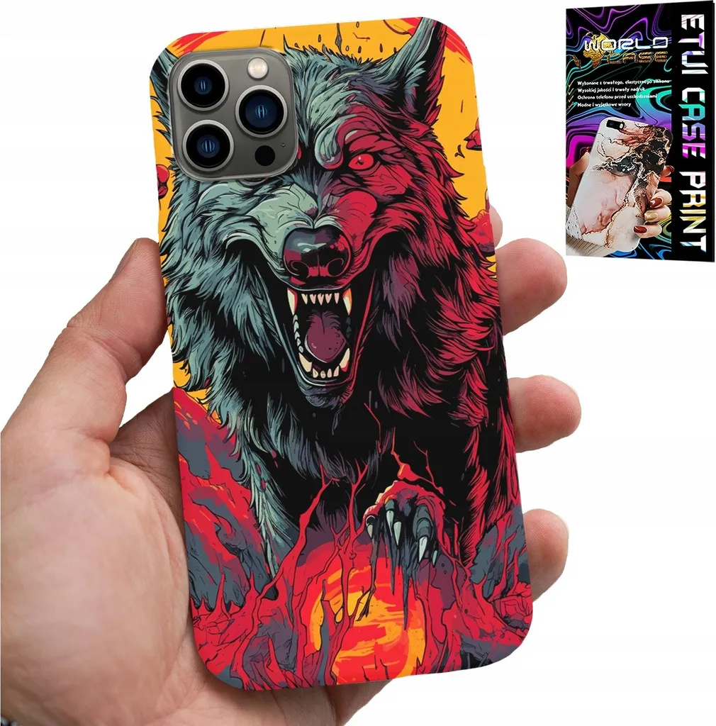 Custodia iPhone 11 Pro Max Wolf Pack con Vetro Temperato Omaggio - 1