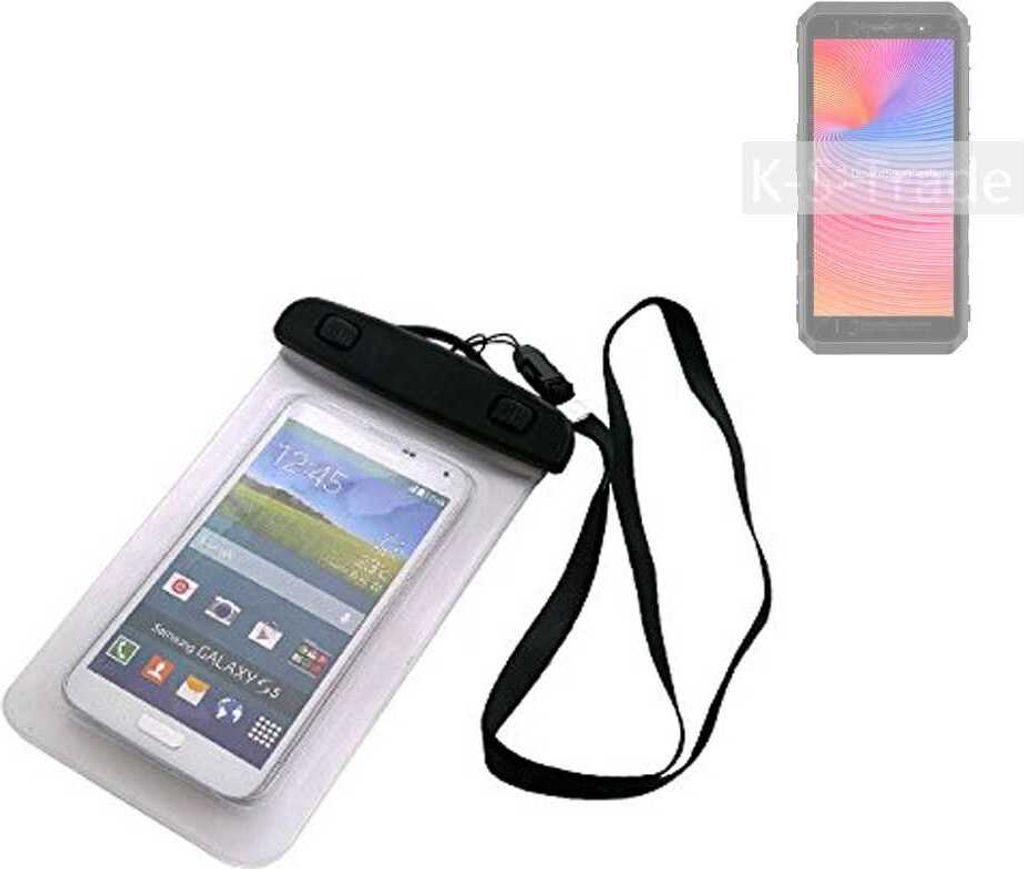 K-S-Trade Schutz Hülle Handy Hülle Kompatibel mit Ulefone Power Armor X11 Pro Beach Bag wasserdicht 16cm x 10cm Schutzhülle Staub Sand Flachwasser