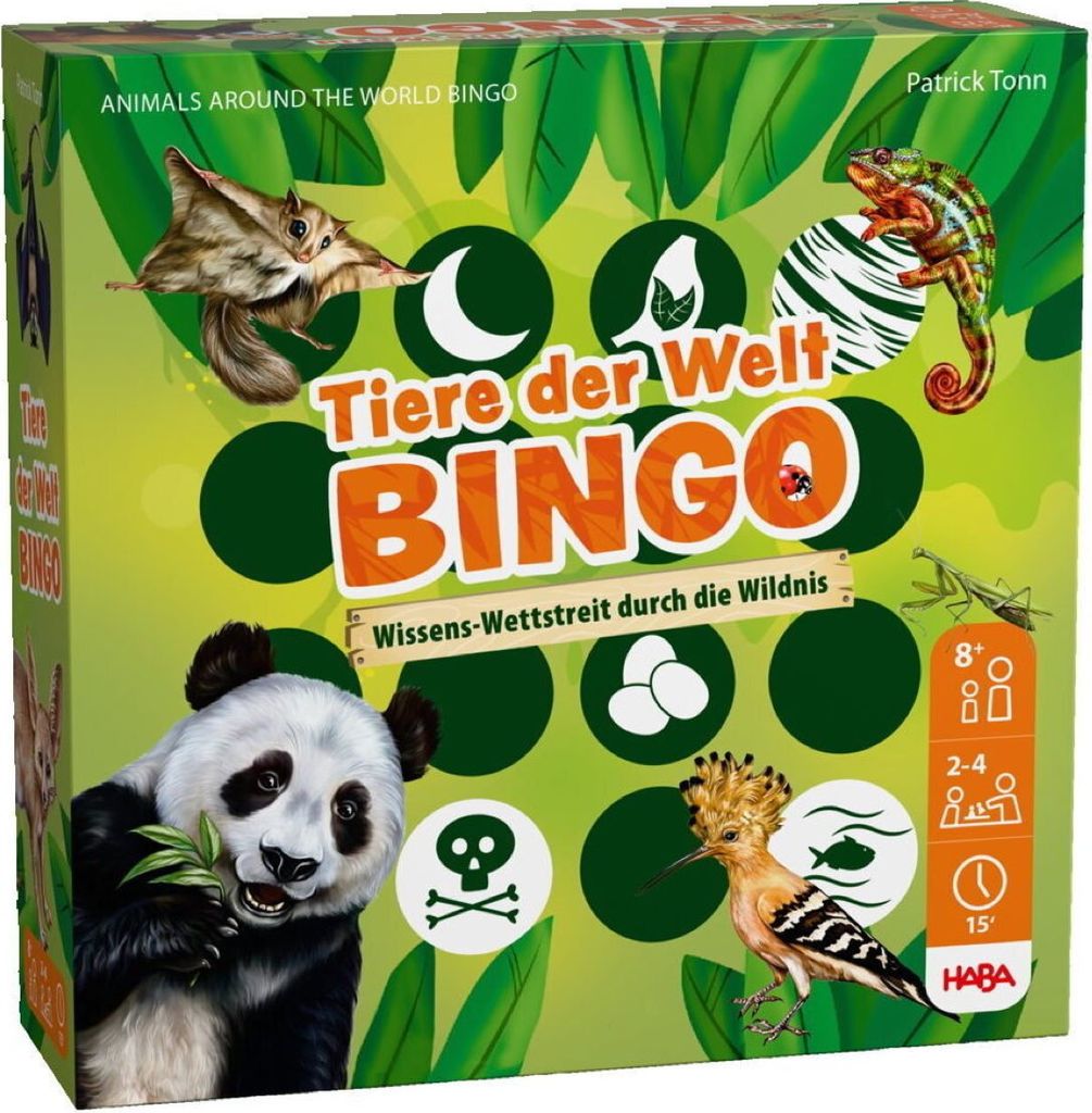 HABA Tiere der Welt - Bingo, deutsch