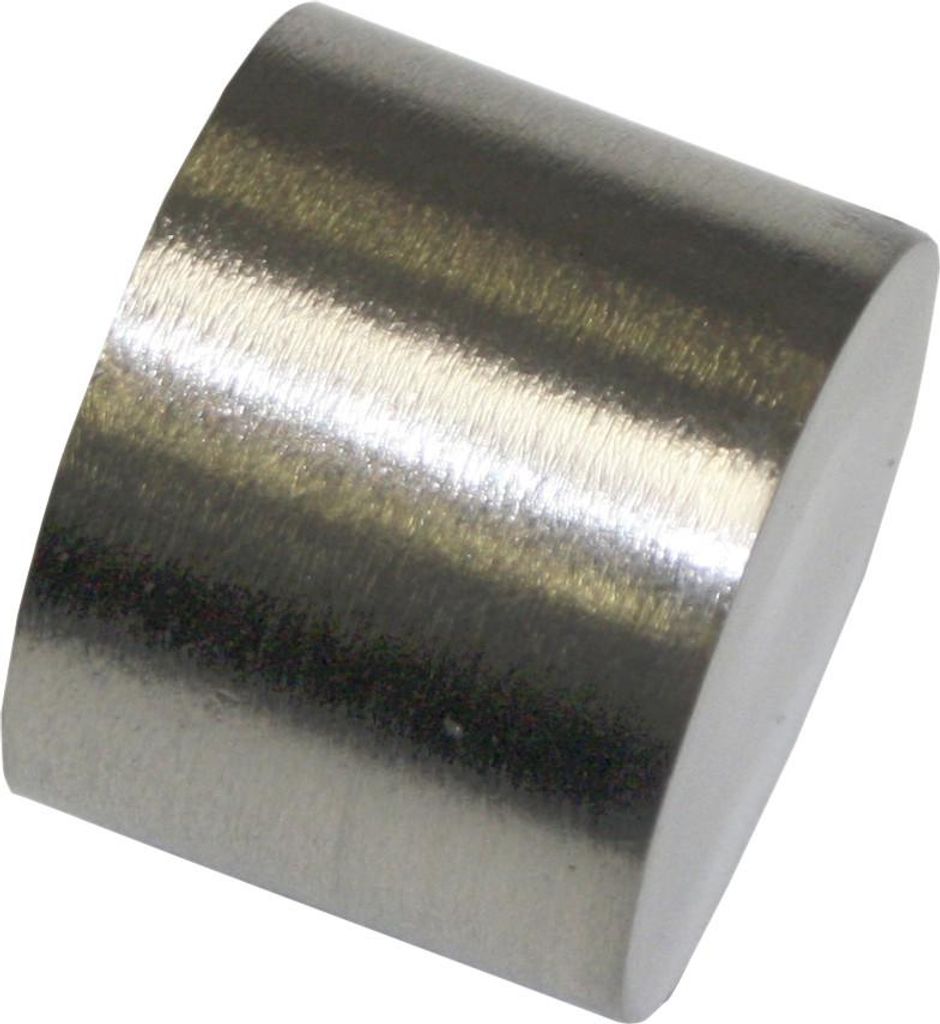 Gardinia Endkappe Sol edelstahl-optik Ø 16/19 mm 2 Stück