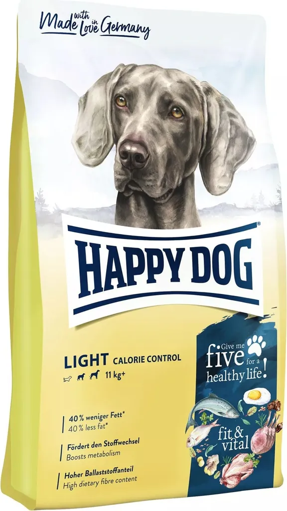 Acquista Happy Dog fit & vital Light 12kg - Cibo Secco per Cani
