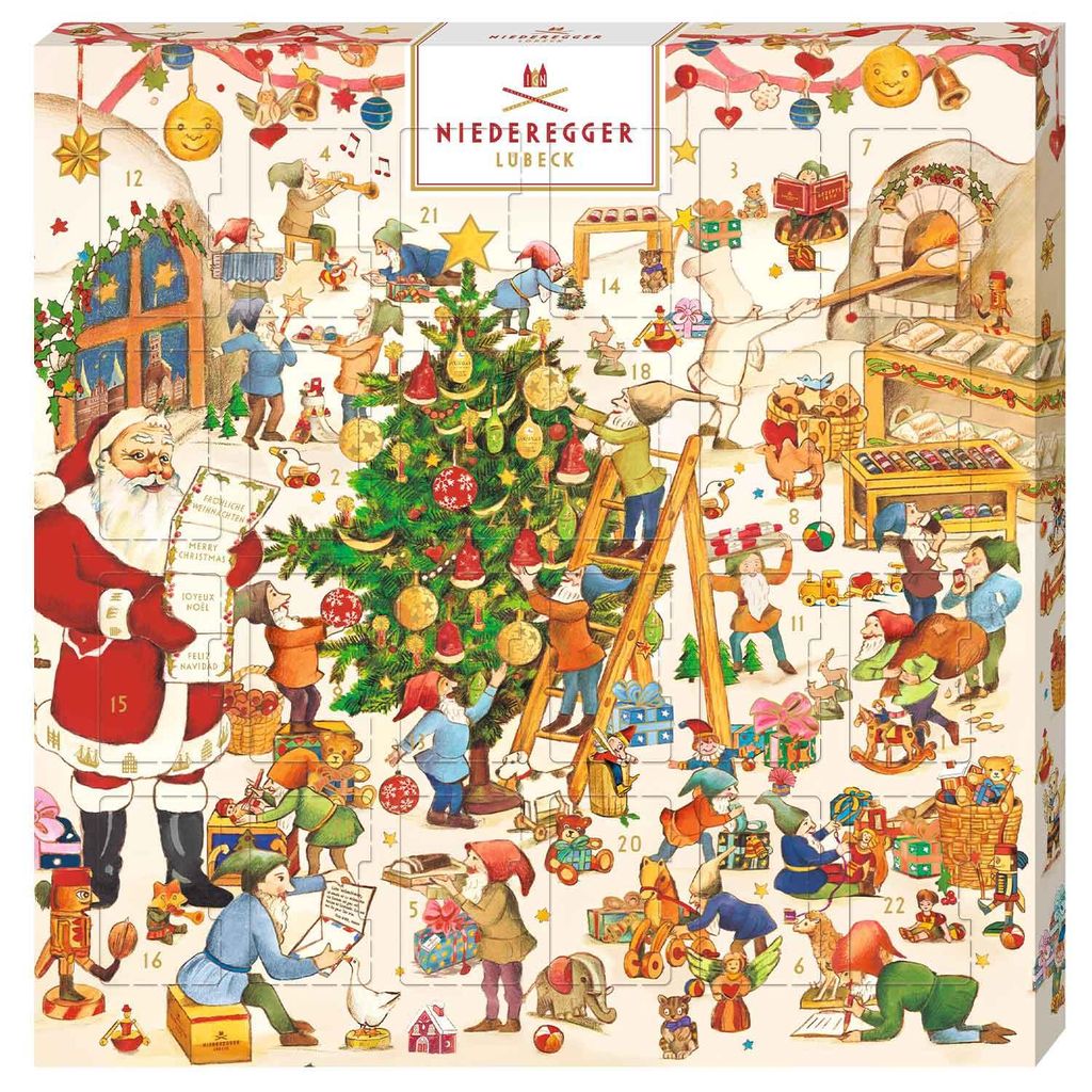 Niederegger Mini Adventskalender - 168 g Produktbild 