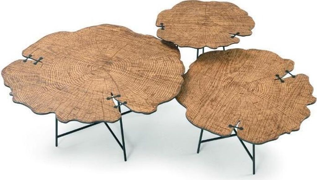 Set 3x Couchtisch Designer Wohnzimmertisch Luxus Kaffeetisch Tisch