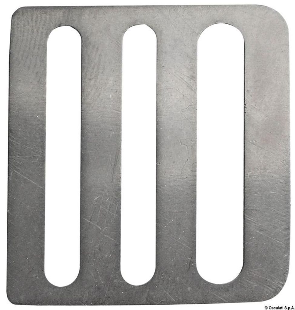 3-slit AISI 304 buckle 50 mm Osculati 06.710.50