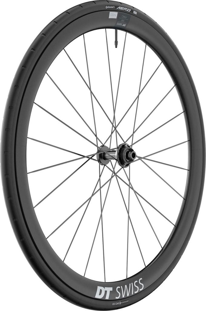 DT Swiss Laufrad ARC 1400 Dicut Disc 622 x 38 mm Schwarz - aero-optimiertes C...