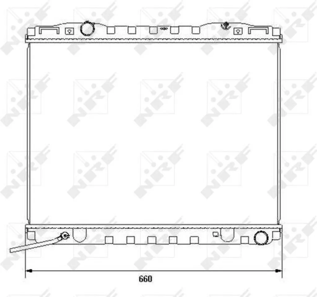 Radiateur refroidissement moteur Sorento I JC : remplacez votre 253103E600