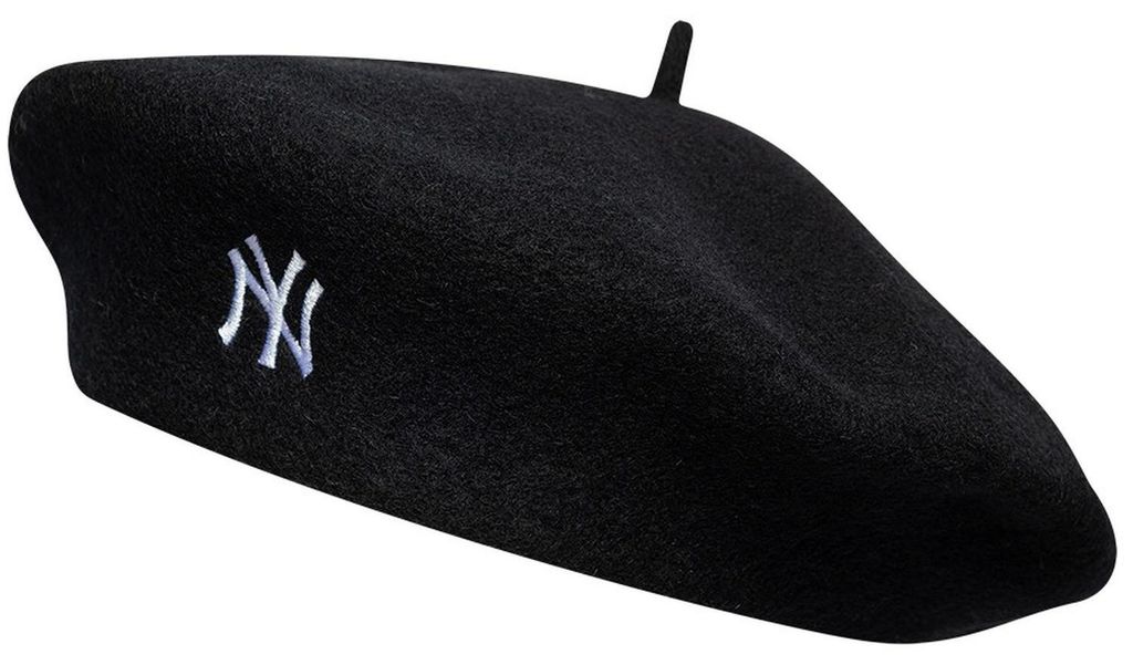 Baskická čepice New Era s logem New York Yankees, černá Obrázek produktu 