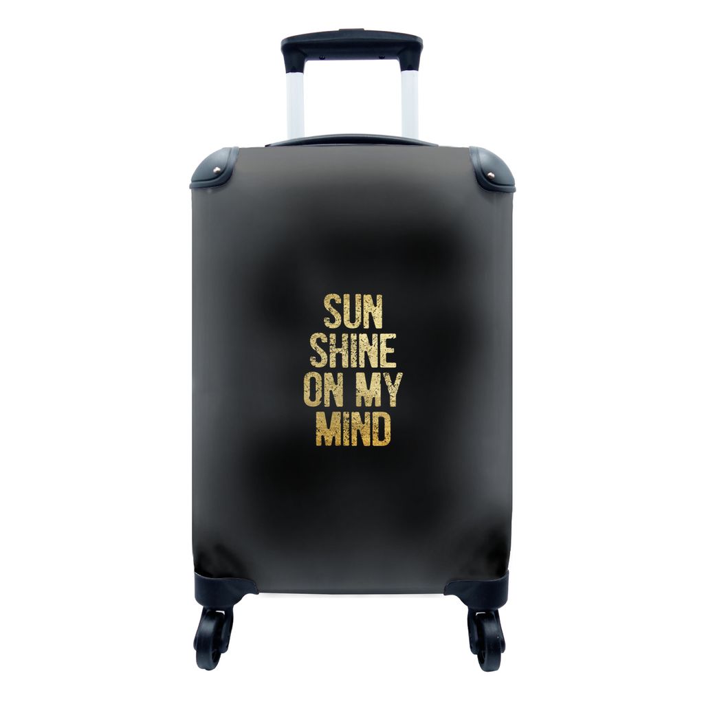 MuchoWow® Koffer Handgepäck Trolley Rollkoffer Kleine Produktbild 