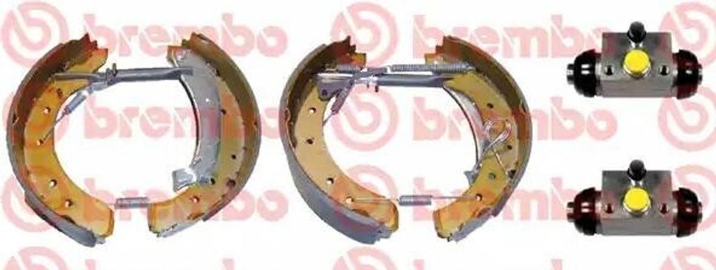 BREMBO Bremsensatz Trommelbremse Hinten für FIAT Scudo (270, 272) K 61 087